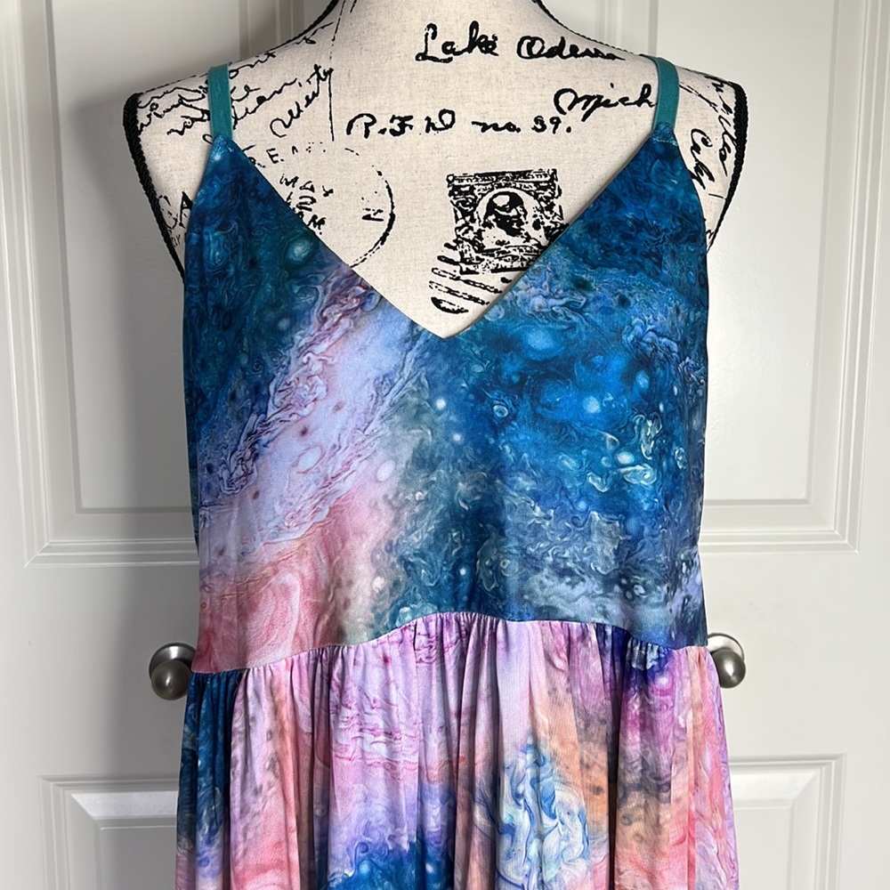 Blackmilk Jupiter Sheer Midaxi Dress ~ LIMITED Size Large - Picture 5 of 12